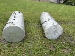 (2) Aluminum Truck Fuel Tanks, 26”x70”, Approx 120 Gal Each