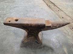 Sieg Iron Co Davenport, IA 130lb Anvil, (2) #’s on it, 181 and 21753, See Photos