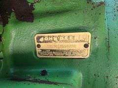 1969 John Deere 4020 Wide Front Diesel with John Deere 48 Loader and 7’ Bucket, 9,506 Hours, 14.9x38