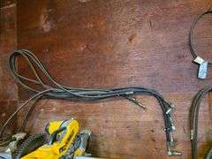 Large Assortment of Hydraulic Hoses, Unknown Condition