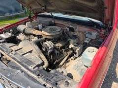 1991 Chevrolet Silverado 1500, 4x4, Single Cab Pickup with 8’ Box, V8 Engine, 5 Speed Manual Transmi