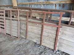 1985 DRCT 7’ x 16’ Car Trailer, Hand Crank Winch, Ramps, Comes with 7’ x 16’ Gates that were Made to