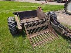 Hydraulic Rock Picker, 12.5-15 Tires