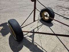 Misc 6” Auger with Electric Motor, Approx 14’, Untested
