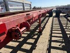 1981 Hobbs 96”x42’ Flatbed Semi Trailer, Tandem Axle, Spring Ride, 11R24.5 on Steel Budd, Side Box, 