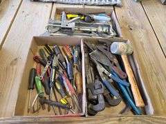 3 Misc Boxes of Tools and Screwdrivers