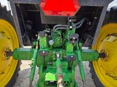 1990 John Deere 4455 2 Wheel Drive Tractor, 8,855 Hours, Quad Range Transmission, 9.50-20 Fronts, 14