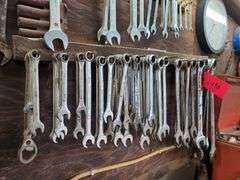 Large Assortment of Open End Wrenches