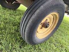Flat Rack on Mn 4 Wheel Gear, Wood Deck, 8’x16’