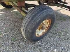 4 Wheel Trailer with Hydraulic Hoist, 8’ x 10’, Wood Floor, 6 Bolt Hubs