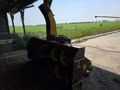 Alloway Dual Auger Snow Blower, Hydraulic Spout, 540 PTO, 3pt Hookup, SN: 23075