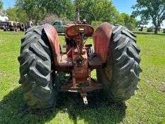 Massey Harris Model 55 Wide Front Tractor, 18.4 x 34 Rears, 7.50 x 18 Fronts, 540 PTO, Engine is Loo