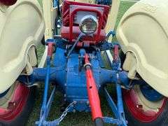1963 Ford 4130 Industrial Tractor with Loader and 6’ Blade, 13.6-28 Diamond Tread Tires, Unknown Act