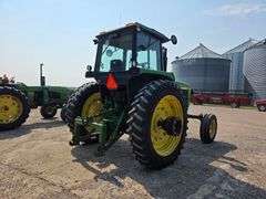 1990 John Deere 4455 2 Wheel Drive Tractor, 8,855 Hours, Quad Range Transmission, 9.50-20 Fronts, 14