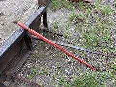 Bale Spear, Skidloader QT, with new spare spear
