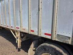 1982 Merritt 42’ Grain Trailer, 67” Sides, Spring Ride, Shur-lock Roll Tarp, 11R24.5 Tires, VIN: IMT