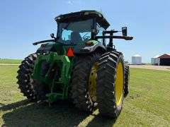 2021 John Deere 8R340 MFWD Tractor, 959 Hours, E23 Power Shift Transmission, ILS, Ultimate Comfort C