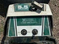 Ted Williams 2 Stroke Boat Motor, Air Cooled, 5.5hp, Engine is Loose, Has Not Ran for Approx 10 Year