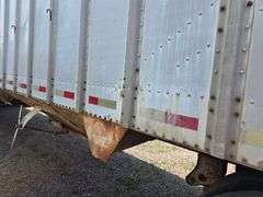 1982 Merritt 42’ Grain Trailer, 67” Sides, Spring Ride, Shur-lock Roll Tarp, 11R24.5 Tires, VIN: IMT