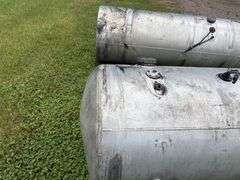(2) Aluminum Truck Fuel Tanks, 26”x70”, Approx 120 Gal Each