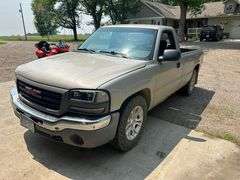2007 GMC 1500 4x2 Pickup, 8’ Box, V6 Engine, Automatic Transmission, 196,000 Miles, Transmission Reb