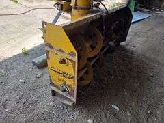 Alloway Dual Auger Snow Blower, Hydraulic Spout, 540 PTO, 3pt Hookup, SN: 23075