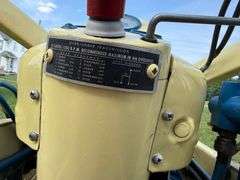 1963 Ford 4130 Industrial Tractor with Loader and 6’ Blade, 13.6-28 Diamond Tread Tires, Unknown Act