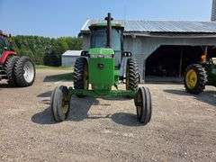 1990 John Deere 4455 2 Wheel Drive Tractor, 8,855 Hours, Quad Range Transmission, 9.50-20 Fronts, 14