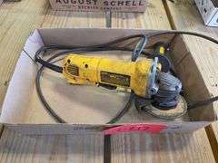 Dewalt 4.5” Electric Hand Grinder