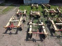 Rolling Shields off a K+M Cultivator, Made by Tebben Manufacturing