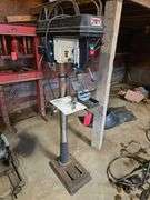 17” Jet Model JDP-17MF Drill Press with Misc Bits