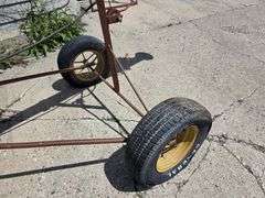 Misc 6” Auger with Electric Motor, Approx 14’, Untested