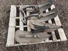 (4) Shoup Stalk Stompers, used on IH 1063 Cornhead , Buying All for One Money