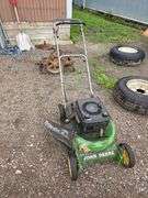 John Deere Push Lawn Mower, Untested, Has Not Ran in Long Time