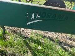 12 Wheel in Line Rake, New Tires, Adjustable Width