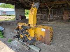 Alloway Dual Auger Snow Blower, Hydraulic Spout, 540 PTO, 3pt Hookup, SN: 23075