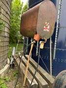 265 Gallon Overhead Fuel Barrel