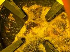 QLF 4 Wheel Cattle Lick Tank, Approx. 6’ Diameter