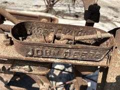 John Deere 1 Bottom Sulky Plow, with Coulter