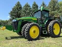 2021 John Deere 8R340 MFWD Tractor, 959 Hours, E23 Power Shift Transmission, ILS, Ultimate Comfort C