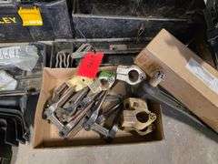 Assortment of Blades for Stalk Chopper, Sickle Guards, and Misc
