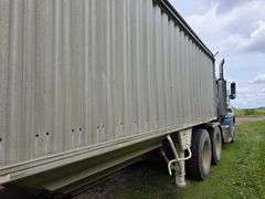1979 Wilson 42’ Grain Trailer, Aluminum Sides, 11R24.5 Tires, Spring Ride, Roll Tarp, Model: AGH-500