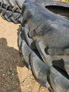 (4) 380/90R50 Tractor Tires, Buying All for One Money