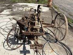 John Deere 1 Bottom Sulky Plow, with Coulter