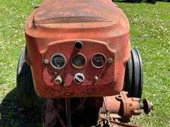 Massey Harris Model 55 Wide Front Tractor, 18.4 x 34 Rears, 7.50 x 18 Fronts, 540 PTO, Engine is Loo