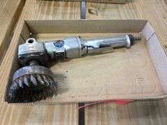 Air Powered Round Wheel Buffer