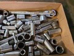 Large Assortment of Sockets