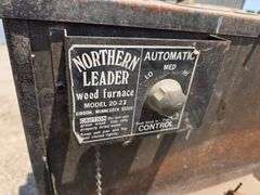 Northern Leader Wood Furnace Model 20-27, Made in Gibbon, MN *Has Not Been Used in A While