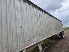 1979 Wilson 42’ Grain Trailer, Aluminum Sides, 11R24.5 Tires, Spring Ride, Roll Tarp, Model: AGH-500