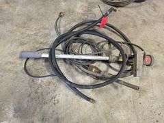 Chemical Tote Pump and Hose, Untested